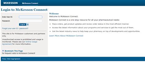 mckesson login